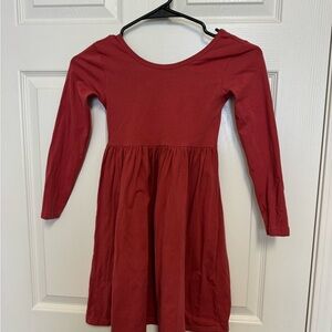 Shop Sova Red Long Sleeve Dress Size 8